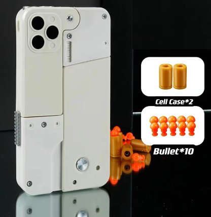 Shell Ejecting Folding Phone Bullet Toy 29.00