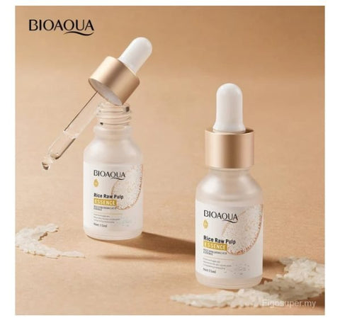 Bioaoua Hyaluronic Acid Rice Raw Pulp Essence Face Serum 15ml - dzamart store