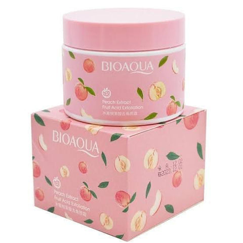 Bioaqua Peach Extract Fruit Acid Exfoliating Face Gel Cream 140g - dzamart store