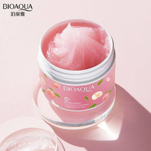 Bioaqua Peach Extract Fruit Acid Exfoliating Face Gel Cream 140g - dzamart store