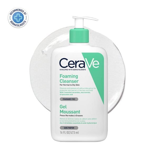 Cerave Foaming Facial Cleanser – 237 Ml - dzamart store