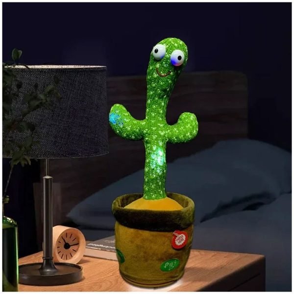 Dancing Talking Cactus Toy with USB Charge - dzamart store