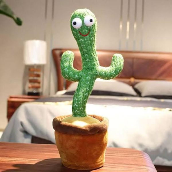 Dancing Talking Cactus Toy with USB Charge - dzamart store