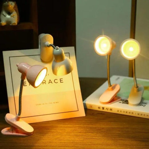 Mini Book Light With Clip Portable Led Reading Lamp - dzamart store