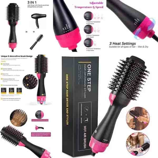 One Step Hair Dryer Brush - dzamart store