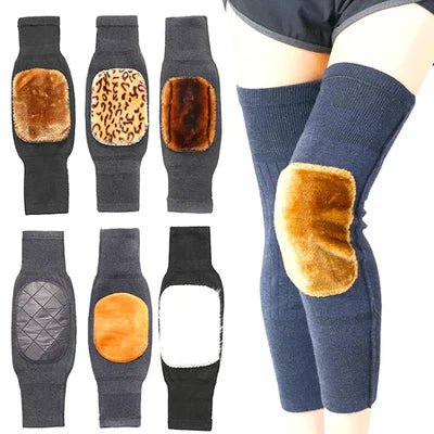 (pair)unisex Women Men’s Cashmere Wool Knee Brace Pads - dzamart store