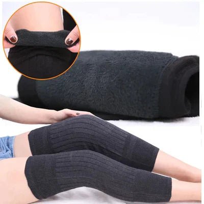 (pair)unisex Women Men’s Cashmere Wool Knee Brace Pads - dzamart store