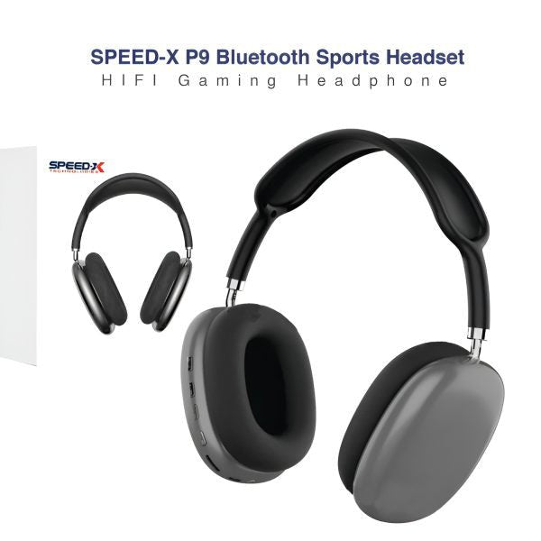 Speed - x Technologies P9 Bluetooth Headset (black) - dzamart store